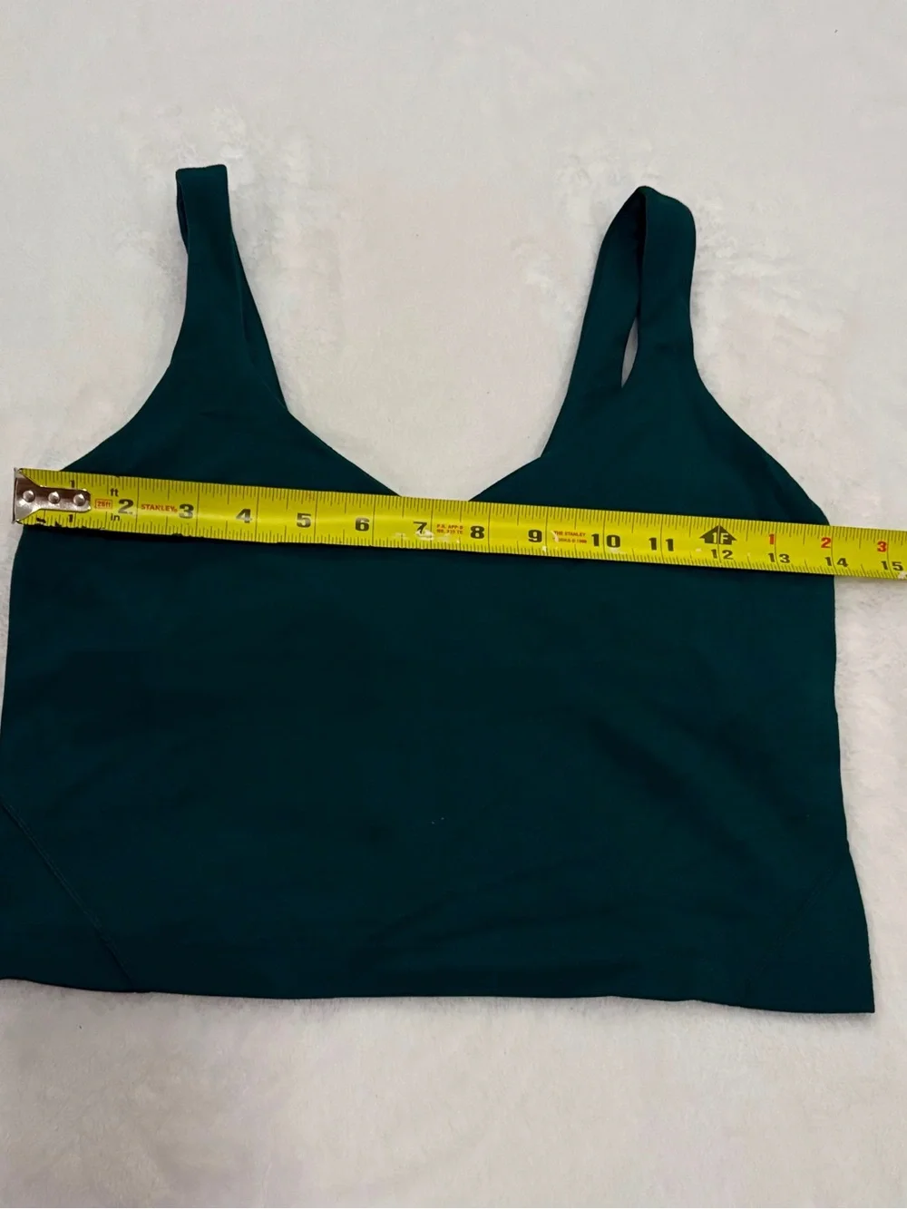 lululemon athletica Deep Green Scoop-Back Sports tops